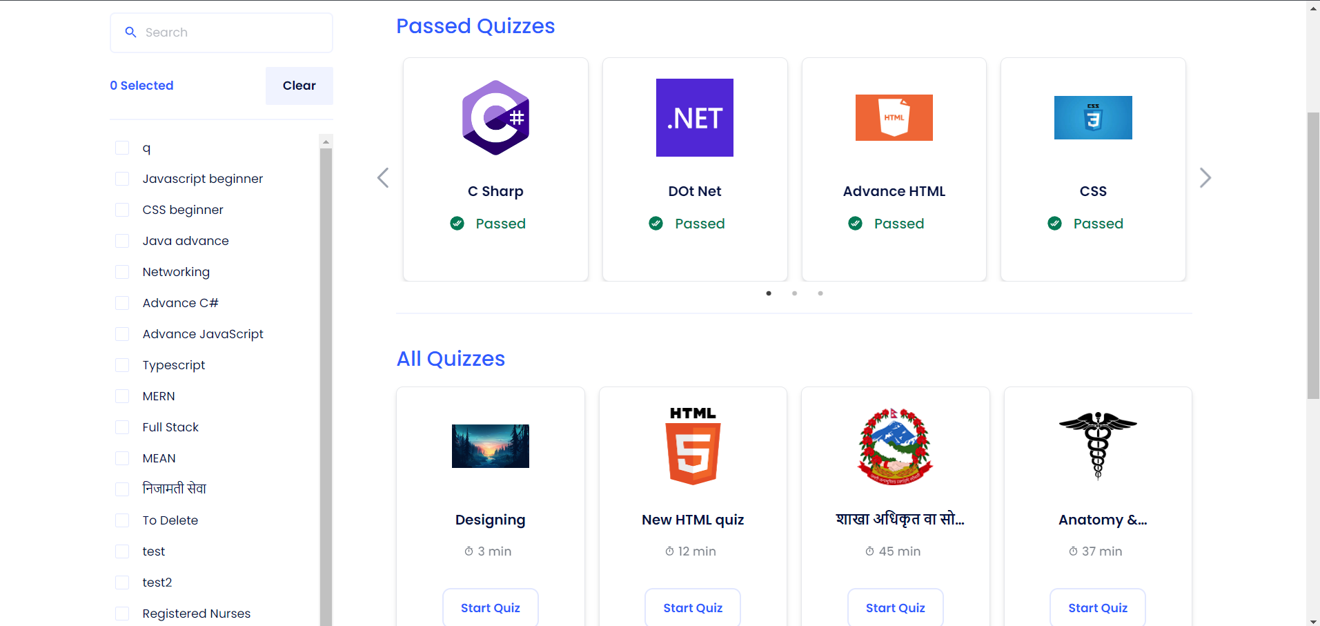 🚀 Skillshore Quiz App